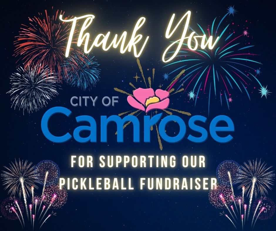 thank you for supporting our pickleball fundraiser