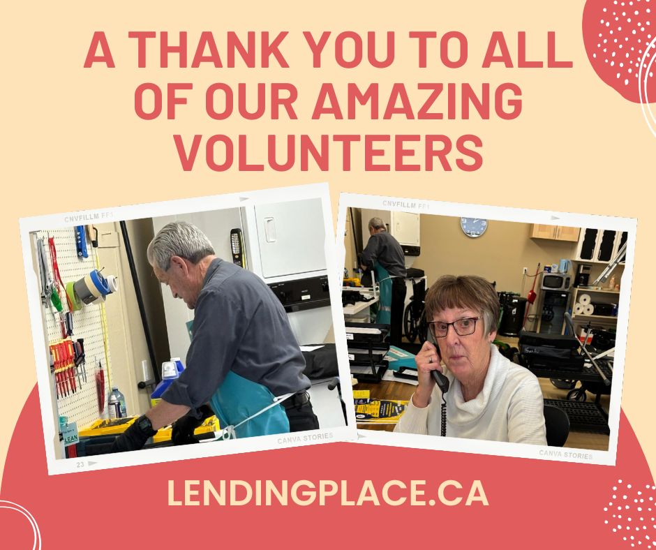 thank you to our amazing volunteers