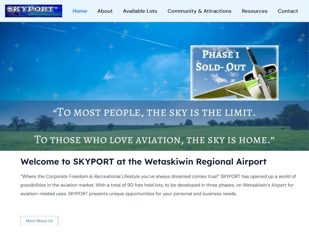skyport properties screenshot 1024x768