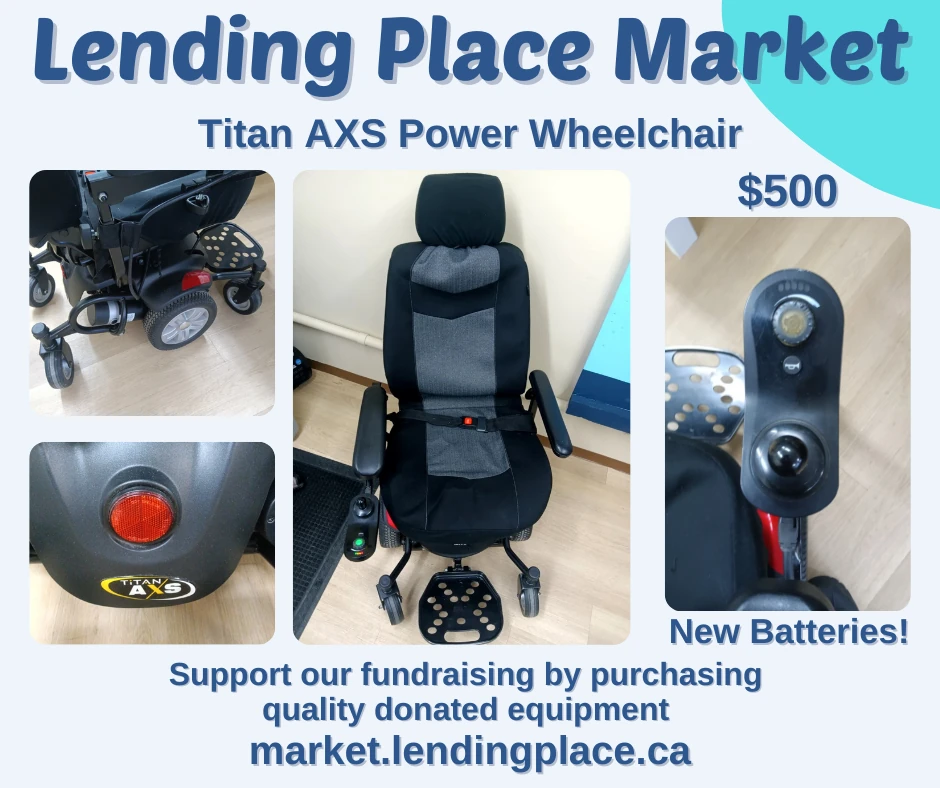 titan axs power wheelchair lending place fundraising marketplace