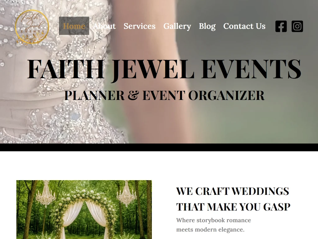faith jewel events
