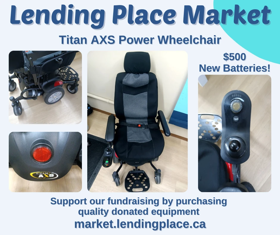 titan axs power wheelchair